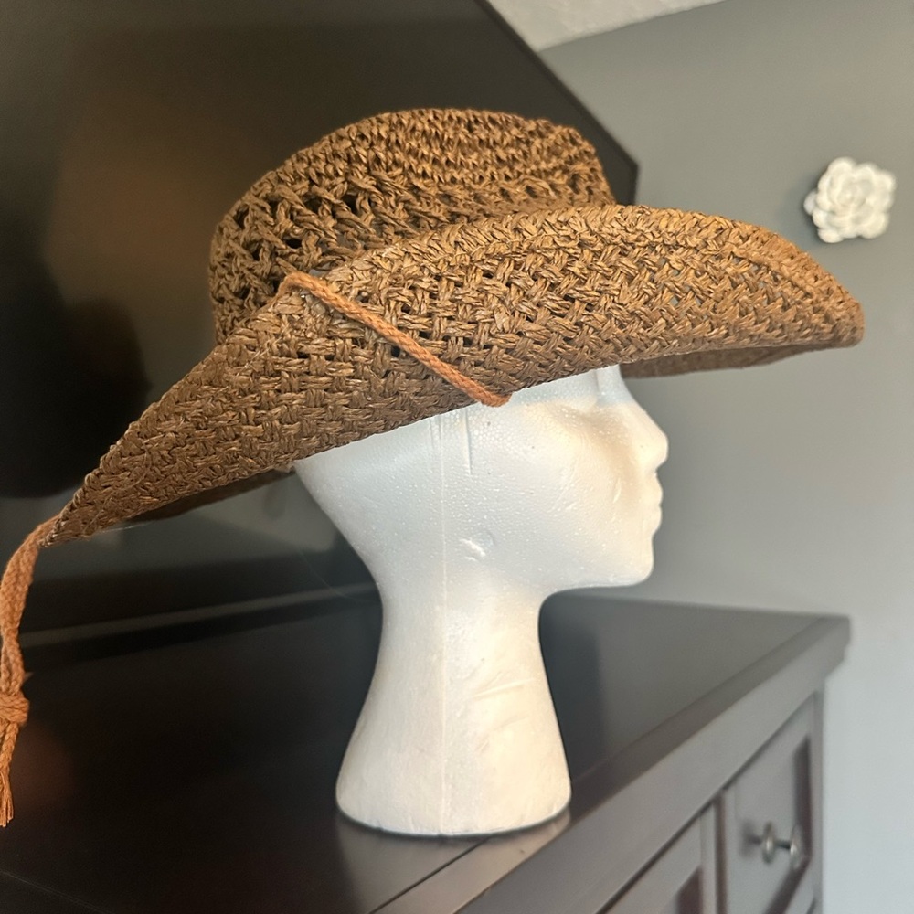 Stylish Brown  Beach Woven straw Hat